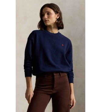 Polo Ralph Lauren Sweat en molleton à col rond marine