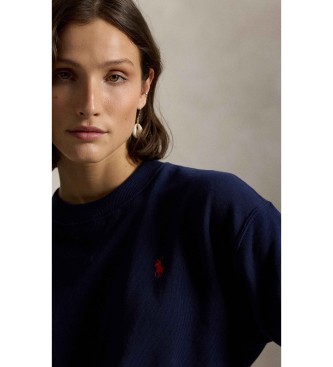 Polo Ralph Lauren Sweat en molleton à col rond marine