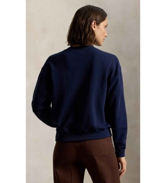Polo Ralph Lauren Sweat en molleton à col rond marine