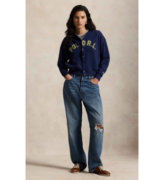 Polo Ralph Lauren Strickjacke Logo navy