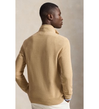 Polo Ralph Lauren Be? pulover iz bomba?nega piqué pleta