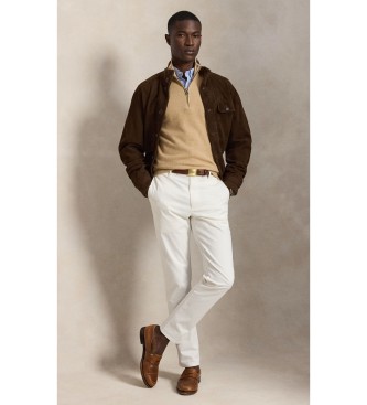 Polo Ralph Lauren Be? pulover iz bomba?nega piqué pleta