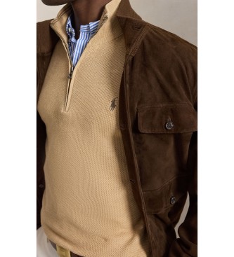 Polo Ralph Lauren Be? pulover iz bomba?nega piqué pleta