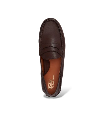 Polo Ralph Lauren Anders loafers i brunt l�der