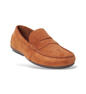 Polo Ralph Lauren Mocassins Reynold en daim marron
