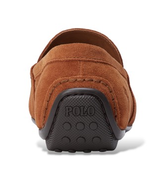 Polo Ralph Lauren Mocassins Reynold en daim marron