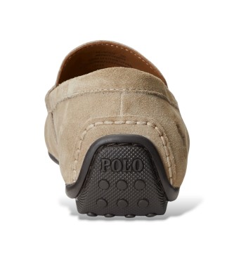 Polo Ralph Lauren Mocassini in pelle scamosciata beige Reynold