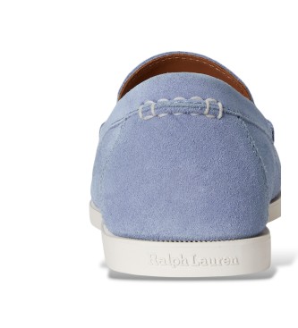 Polo Ralph Lauren Merton Venetian loafers i bl� mocka