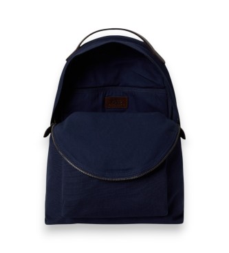 Polo Ralph Lauren Canvas backpack with navy Bear polo shirt
