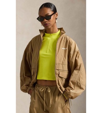 Polo Ralph Lauren Windjacke mit beiger Überlappungsschicht