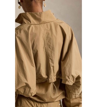 Polo Ralph Lauren Windjacke mit beiger Überlappungsschicht