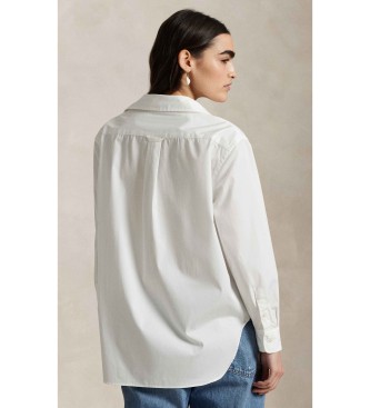 Polo Ralph Lauren Vit oversize bomullsskjorta
