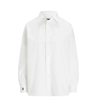 Polo Ralph Lauren Vit oversize bomullsskjorta