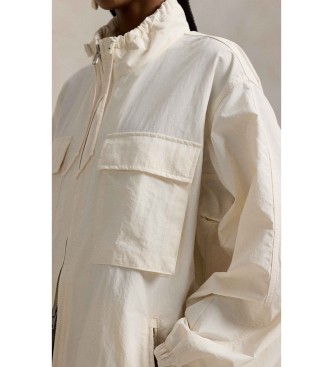 Polo Ralph Lauren Funkcjonalna wiatrówka oversize w kolorze beżowym