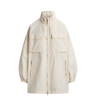 Polo Ralph Lauren Funkcjonalna wiatrówka oversize w kolorze beżowym