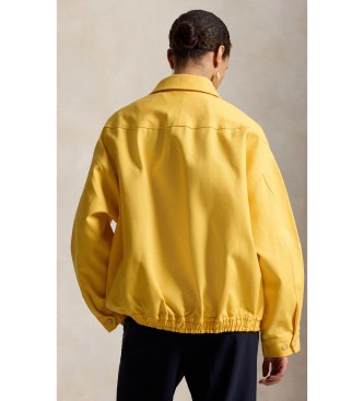 Polo Ralph Lauren Coupe-vent en coton oversize jaune