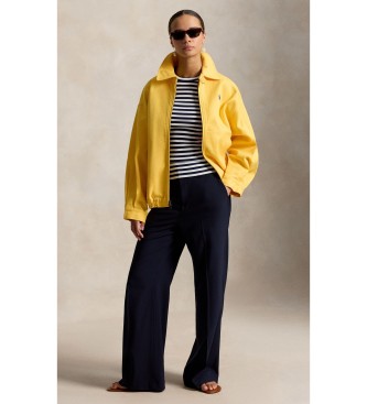 Polo Ralph Lauren Coupe-vent en coton oversize jaune