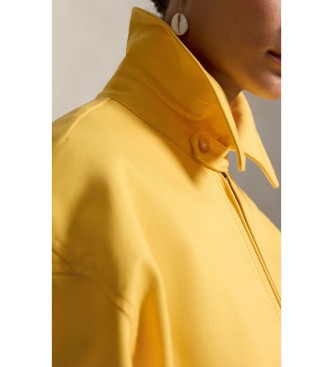 Polo Ralph Lauren Coupe-vent en coton oversize jaune