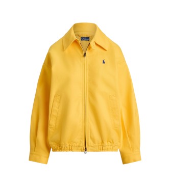Polo Ralph Lauren Coupe-vent en coton oversize jaune