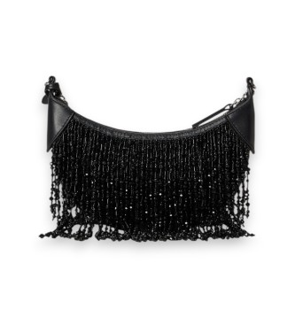 Polo Ralph Lauren Sac Polo ID mini avec perles et chaîne noir