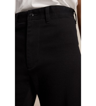 Polo Ralph Lauren Calça Beaton de algodão e elástico preto