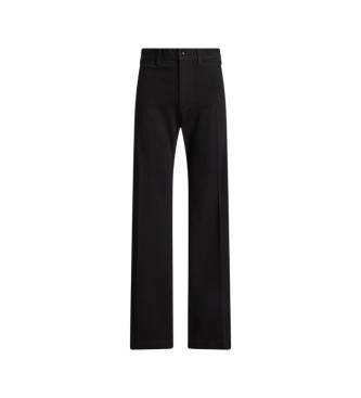 Polo Ralph Lauren Calça Beaton de algodão e elástico preto
