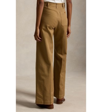 Polo Ralph Lauren Pantalone Beaton in cotone ed elastan marrone