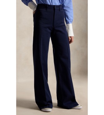 Polo Ralph Lauren Calça Beaton de algodão e elástico marinho