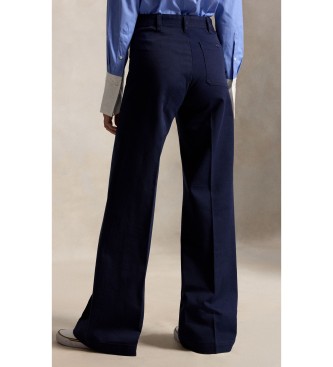 Polo Ralph Lauren Calça Beaton de algodão e elástico marinho