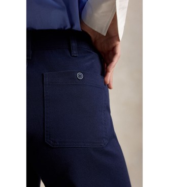 Polo Ralph Lauren Calça Beaton de algodão e elástico marinho