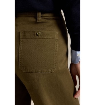 Polo Ralph Lauren Beaton-Hose aus Baumwolle und grünem Elastan