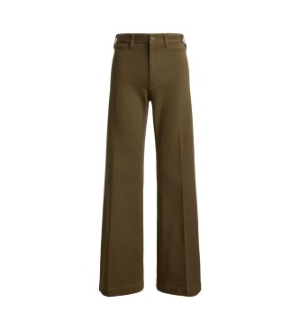 Polo Ralph Lauren Beaton-Hose aus Baumwolle und grünem Elastan