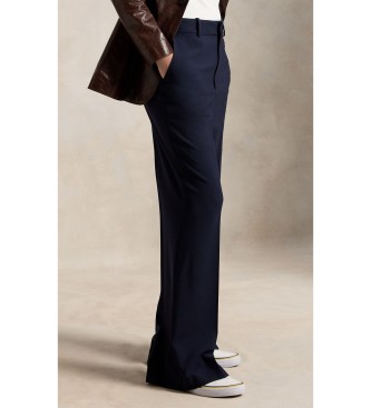 Polo Ralph Lauren Calça Beaton de lã elástica marinho