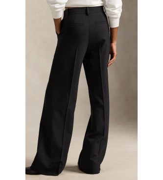 Polo Ralph Lauren Calça Beaton de lã elástica preta