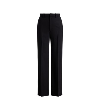 Polo Ralph Lauren Calça Beaton de lã elástica preta