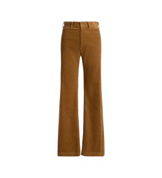 Polo Ralph Lauren Pantalon Beaton en velours côtelé marron
