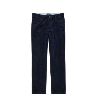 Polo Ralph Lauren Calça Bedford de veludo cotelê Straight Fit marinho