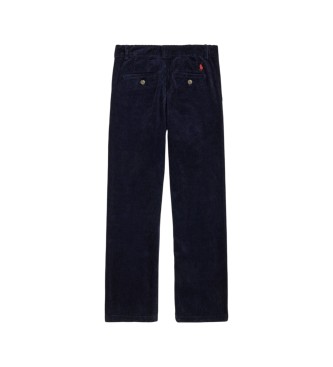 Polo Ralph Lauren Calça Bedford de veludo cotelê Straight Fit marinho