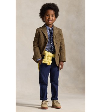 Polo Ralph Lauren Pantaloni Bedford Flex Abrasion Slim Fit blu marino