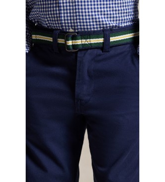 Polo Ralph Lauren Pantaloni Bedford Flex Abrasion Slim Fit blu marino