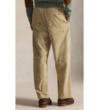 Polo Ralph Lauren Beige corduroy chino trousers