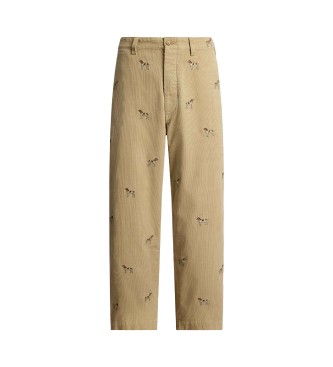 Polo Ralph Lauren Beige corduroy chino trousers