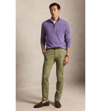 Polo Ralph Lauren Grüne Greenwich Slim Fit Chinohose