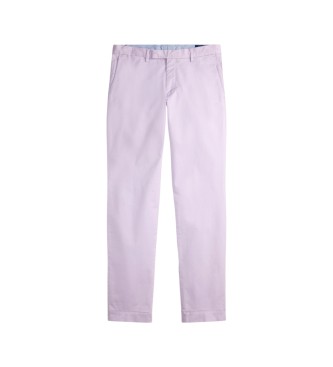 Polo Ralph Lauren Calça chino Greenwich Slim Fit rosa