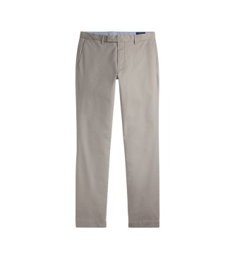 Polo Ralph Lauren Calça chino Greenwich Slim Fit cinza, bege