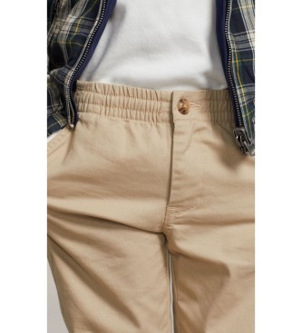 Polo Ralph Lauren Pantalone chino prepster elastico di Polo beige