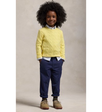 Polo Ralph Lauren Pantaloni chino prepster elasticizzati Polo blu