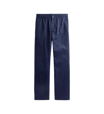 Polo Ralph Lauren Calça chino elástica prepster Polo marinho