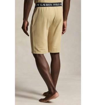 Polo Ralph Lauren Frans badstof beige strakke shorts