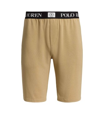 Polo Ralph Lauren Frans badstof beige strakke shorts